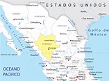 Mapa de Durango - Mapa Físico, Geográfico, Político, turístico y Temático.