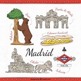 Descarga gratis vectores de Monumentos de Madrid dibujados a mano ...