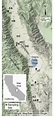 A map of Owens Valley, California showing the location of soil sampling ...