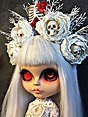 Custom Blythe gothic doll by AigulDOLLS on Etsy Ooak Art Doll, Art ...