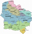 Région Hauts-de-France : géographie, histoire, économie, cartes de la ...
