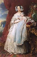 Madame de Pompadour (Duchess Helene of Mecklenburg-Strelitz and a child...)