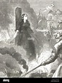 Joan Of Arc Burned At The Stake Painting