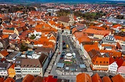 Atemberaubende Luftbilder von Bad Neustadt an der Saale