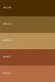 Paleta de color Ocre [códigos + combinaciones]