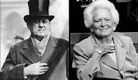 The Uncanny Resemblance of Barbara Bush to Aleister Crowley | Winter Watch