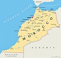 Karten von Marokko | Karten von Marokko zum Herunterladen und Drucken