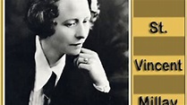 Poems by Edna St. Vincent MILLAY read by Various | Full Audio Book ...