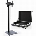 Portable TV Stand for 32"-70" Display, Travel Case Included, 88" Tall ...