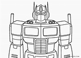 Dibujos de Transformers para colorear - Páginas para imprimir gratis