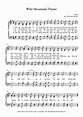 Wild Mountain Thyme Sheet music for Piano - 8notes.com