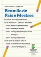 Reunião de Pais e Mestres - IFSULDEMINAS Campus Machado