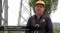 Intervista Docente EcoTech Campo Scuola Ing. Cristiano Lattanzi - YouTube