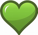 Green Heart Icon Free Vector / 4Vector