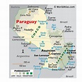 Mapas de Paraguay - Atlas del Mundo