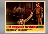 Amazon.com: MOVIE POSTER: A WOMAN'S DEVOTION-1956-LOBBY CARD-FN/VF ...