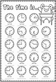 Printable Worksheet For Telling Time