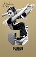 Purdue | Softball Senior Posters on Behance | Sports graphic design ...