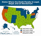 Death Penalty States, Bans and Moratoriums - ProCon.org