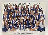 Lot - 1999-2000 Dallas Cowboys Cheerleaders Signed Picture - Sarah ...