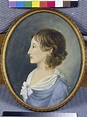 Portrait of Sophie von Kühn (1782-1797) - Portraitmaler (18.Jh.) as art ...