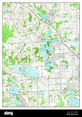 Clarkston, Michigan, map 1952, 1:24000, United States of America by ...