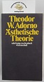 ästhetische theorie von adorno - ZVAB