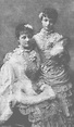1885 Archduchess Margarethe Klementine of Austria and Archduchess Maria ...