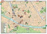 Mapa turístico de Florença para imprimir - Viajar Itália