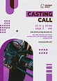 10+ Printable Casting Call psd template free | room surf.com