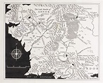 JRR Tolkien's Annotated Middle-earth Map On Show At Bodleian BBC News ...