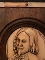 Lennart Torstenson (1603-1651) Portrait in bone XVIII c ? Sweden Suède ...