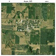 Aerial Photography Map of Avon, SD South Dakota