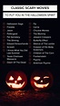 Ultimate October Scary Movie List: from kids to adults, something for ...