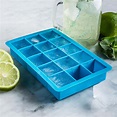 KSP Colour Splash Silicone Ice Cube Tray (Blue) | Kitchen Stuff Plus