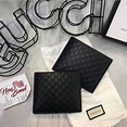 現貨‼️ Gucci 男裝銀包 壓紋, 名牌, 手袋及銀包 - Carousell