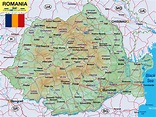 Map of Romania (Country) | Welt-Atlas.de