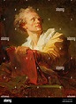 Fragonard - Portrait Jeune artiste présumé être Jacques Andre Naigeon ...