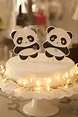 Panda Wedding Cake TopperPanda Wedding Cake topperCustom | Etsy in 2020 ...