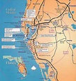 Map Of Florida Gulf Coast Cities And Towns