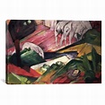 The Dream // Franz Marc // 1912 (18"W x 26"H x 0.75"D) - Masters of ...