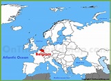 Belgium location on the Europe map