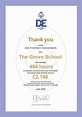Duke of Edinburgh Certificate - Grove School and Sixth Form