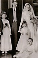 10 janvier 1967 : mariage de la comtesse Elisabeth Douglas et du prince ...