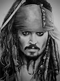 Captain Jack Sparrow (Pencil Sketch) : r/drawing