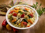 Couscous mit Fisch und Gemüse - Rezept | Kochrezepte.at