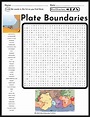 Plate Boundaries Word Search Puzzle by Word Searches To Print | TPT