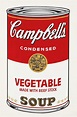 Andy Warhol Campbell's Soup I, Vegetable Made With Beef Stock (F. & S ...
