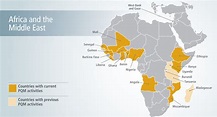 Map Africa Middle East – Topographic Map of Usa with States