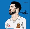 Sergio Ramos Art | Cartoon illustration, Art, Sergio ramos